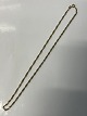 Antik Huset presents: 14 karat gold necklace.Length: 44.0 cm.