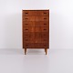 Osted Antik & Design presents: Teak chest of drawers with 7 drawers Danish design from the 1960s
