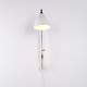 Osted Antik & Design presents: Bestlite BL6 wall lamp in chrome and white by Robert Dudley Best for Gubi