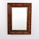 Osted Antik & Design presents: Antique Rectangular Mahogany Wall Mirror with Gilt Inner Frame circa 1880s