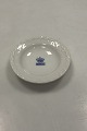 Danam Antik presents: Royal Copenhagen Dealer / Advertisement Plate on White Half Lace