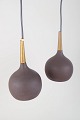L'Art presents: HANS-AGNE JAKOBSSONA.B. Markaryd, pair of ceiling lamps.