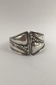 Danam Antik presents: Jacob Hull Silver Plated Metal Armring (Hinged)