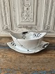 Karstens Antik presents: Royal Copenhagen black mega fluted sauce pot no. 563
