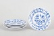 L'Art presents: Meissen Blue Onion, set of five side plates.
