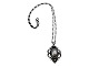 Georg Jensen sterling silverYear jewellery 1989 pendant and necklace