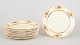 L'Art presents: Adams England, set of eleven salad plates.