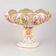 L'Art presents: Capodimonte, large majolica centrepiece.