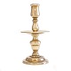 Aabenraa Antikvitetshandel presents: Large Dutch brass candlestick circa 1660–1690. Height: 25cm