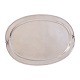 Aabenraa Antikvitetshandel presents: Silvertray by Ballin, Denmark. L: 47cm. W: 30cm. W: 961gr