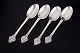 L'Art presents: Evald Nielsen, set of four dinner spoons.