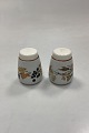 Danam Antik presents: Mads Stage Hunting Dinnerware Salt and Pepper Set