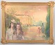 Charles Joseph Watelet (1867–1954), pastel, belgisk billedkunstner.