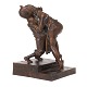 Aabenraa Antikvitetshandel präsentiert: Ole Ahlberg Bronze 2011 10/30. H: 23cm. Base: 16x14,5cm