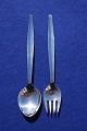 Antikkram präsentiert: Grace dänisch Sterling Silberbesteck von O.V. Mogensen, 2 tlg. Salatset 16,5cm ganz aus ...