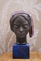 K&Co. presents: Johannes Hedegaard stoneware female bust from Royal Copenhagen.JH3278...