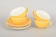 L'Art presents: Aluminia, set of four tea cups.