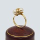 Antik Damgaard-Lauritsen presents: Erik Poul Fenster; Ring in 14k gold set with pearls