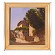 Aabenraa Antikvitetshandel presents: Peter Christian Thamsen Skovgaard, 1817–75, oil on canvas. View of an ...