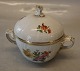 493-1680 Sugar bowl with lid 11 x 14 cm  Royal Copenhagen Saxon Flower