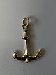 Antik Huset presents: Anchor Pendant/Charms in 14 carat gold.Height: 2.1 cm.
