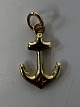 Antik Huset presents: Anchor Pendant/Charms in 14 carat gold.Height: 1.7 cm.