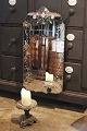 K&Co. presents: Old Venetian mirror with fine cut floral motifs and mirror glass with a fine patina...