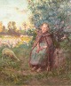 L'Art presents: Victor Marec, oil on canvas, listed French artist.