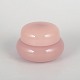 L'Art presents: French pink opaline glass bonbonniere.