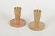 L'Art presents: Tinos Denmark, pair of candlesticks.