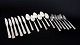 L'Art presents: Raadvad, complete Diplomat lunch set for six people, silver-plated cutlery.