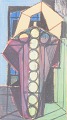 L'Art presents: Ivar Ekelund, abstract pastel on paper, listed Swedish artist.