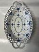Antik Huset presents: Blue Fluted GermanBread / Fruit DishLength. 30.0 cm.