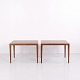 Osted Antik & Design presents: Pair of Severin Hansen Model 152 Rosewood Side Tables for Haslev Møbelsnedkeri ...