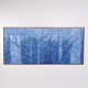 Osted Antik & Design presents: Oil Painting on Canvas Signed BES 93 109 x 239 cm by Bendt Engelbrecht-Sørensen