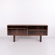 Osted Antik & Design presents: Ib Kofod-Larsen Low Rosewood Sideboard / Shelving Unit with Glass Doors for ...