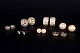 L'Art presents: Set of Seven Pairs of Vintage Ear Clips / Earrings. Bijouterie. 20th Century.