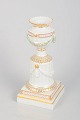 L'Art presents: Royal Copenhagen, Flora Danica candlestick.