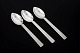 L'Art presents: Georg Jensen Bernadotte, set of three large teaspoons.