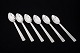 L'Art presents: Georg Jensen Bernadotte, set of six coffee spoons.