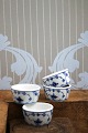 K&Co. presents: Blue Fluted / Blue painted salt shaker, small bowl from Bing & Grondahl...