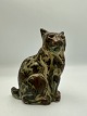 Royal Copenhagen stentøj Figur - Kat