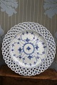 K&Co. presents: Blue Fluted Full Lace dish with openwork pattern from Royal Copenhagen...