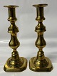 Antik Huset presents: Brass candlesticks.A pair.Height 23 cm.