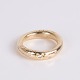 Osted Antik & Design presents: Ole Lynggaard Love ring in 18-carat gold with a diamond heart and 6 diamonds ...