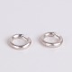 Osted Antik & Design presents: Ole Lynggaard Hoop Earrings in 18-Carat White Gold
