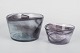 L'Art presents: Ulrica Hydman Vallien for Kosta Boda, set of two bowls.