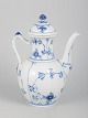 L'Art presents: Royal Copenhagen Blue Fluted Plain, coffee pot.