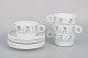 L'Art presents: Javier Mariscal for Bidasoa, set of four cups and matching saucers.