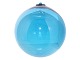 Antik K presents: HolmegaardHuge turquoise blue decoration ball 19cm.